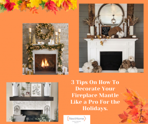 3 Tips On How to Decorate a Fireplace Mantle Like a Pro For The Holidays (1)